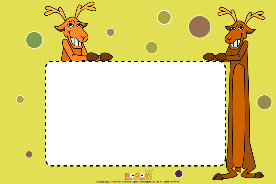 Reindeer (Photo Frame for Kids)
