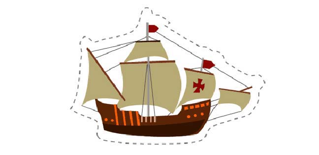 Ship (Cut-out for Kids)