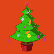 Christmas Tree (Printable Card for Kids)