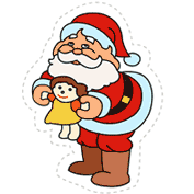 Santa and Friends (Cut-out for Kids)
