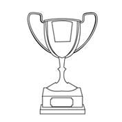 Trophy - Colouring Page