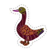 Goose (Cut-out for Kids)