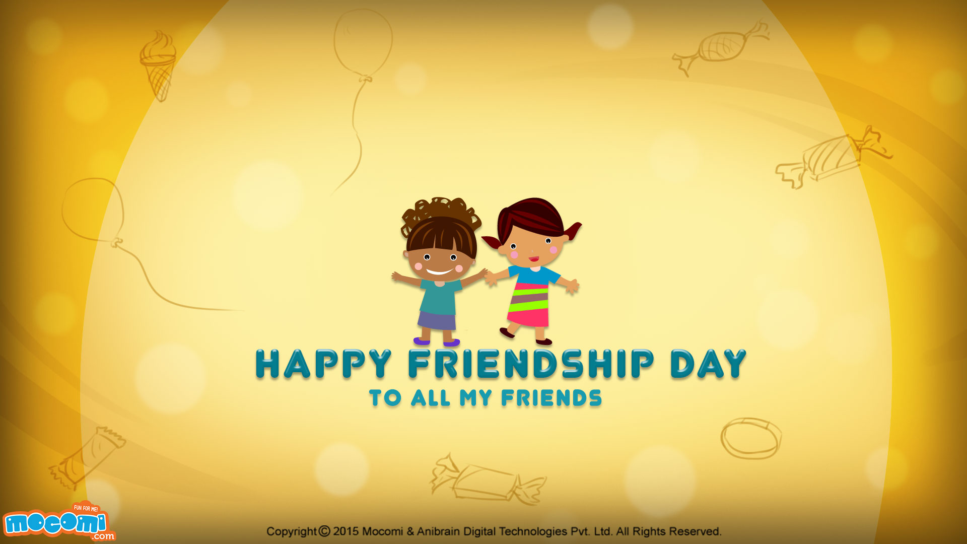Happy Friendship Day Wallpaper – 02