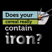 Iron in Cereal