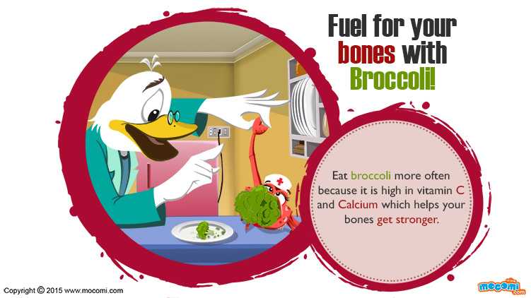 Fuel for your bones with Broccoli!
