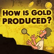 How is gold formed?